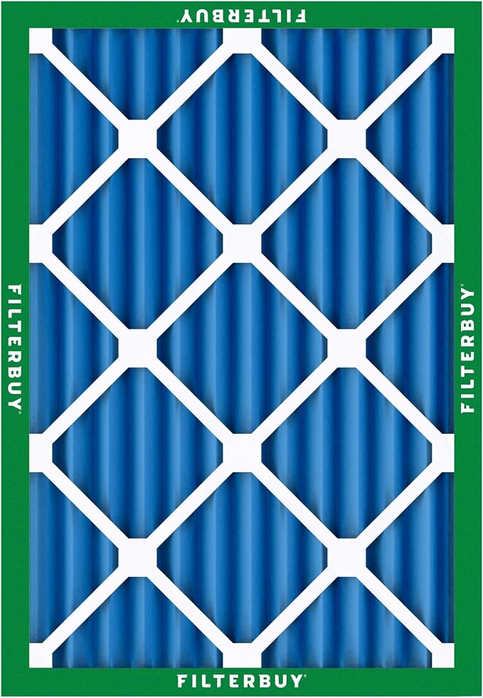 Filterbuy 24x28x2 Air Filter MERV 13 Optimal Smoke & Allergy Defense, - Image 8