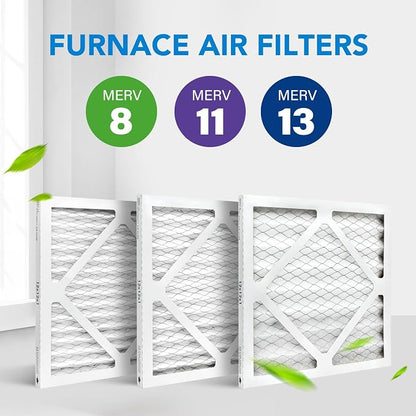 LotFancy 12x12x1 Air Filter MERV 11 6-Pack, Electrostatic Pleated AC Furnace - Image 8