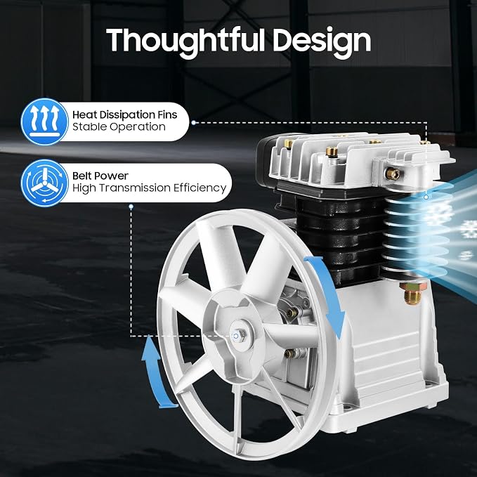 3HP Air Compressor Pump Head - Image 4