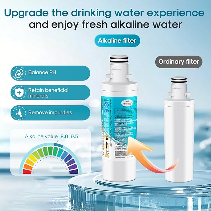 ICEPURE Alkaline LT1000PC Refrigerator Water Filter Replacement - Image 5