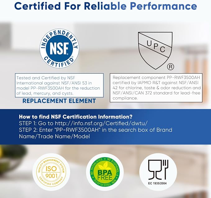 PUREPLUS LT800P NSF/ANSI 53&42 Certified Replacement - Image 4