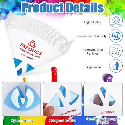 250 Pack of Premium Paint Strainers - Image 4