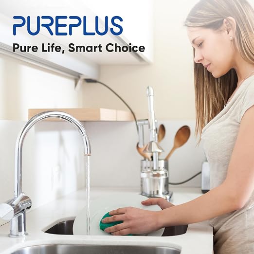 PUREPLUS Under Sink Water Filter System, 22000 Gallons, 99.99% Chlorine - Image 9