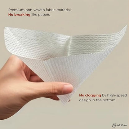 Pour-over Coffee Set for Home/Outdoor Adventures, Includes 80 Disposable Fabric - Image 4