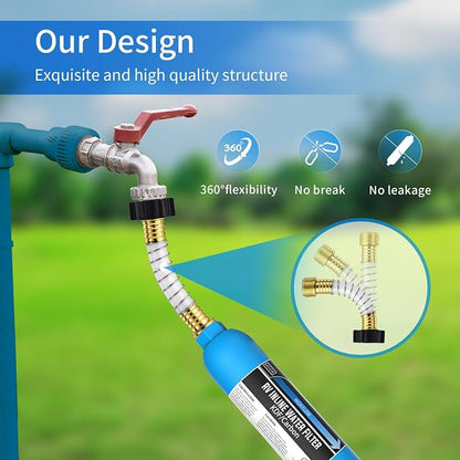 Lifefilter RV Inline Marine Water Filter, Bad Taste&Odor - Image 4