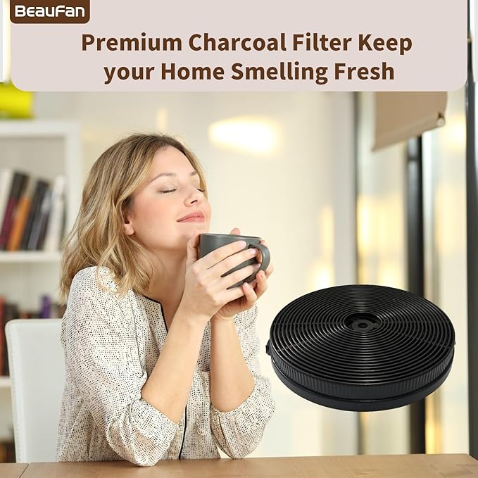 2 Pack CFK1-TM Charcoal Filter Replacement - Image 2