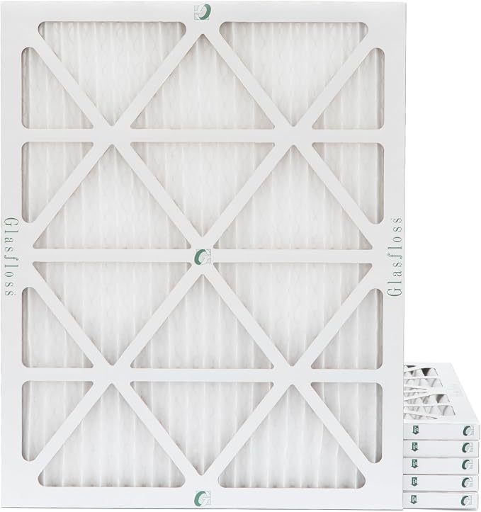 Glasfloss ZL 16x19x1 MERV 10 AC Furnace Air Filters.. Actual Size: 15-1/2 x by Glasfloss