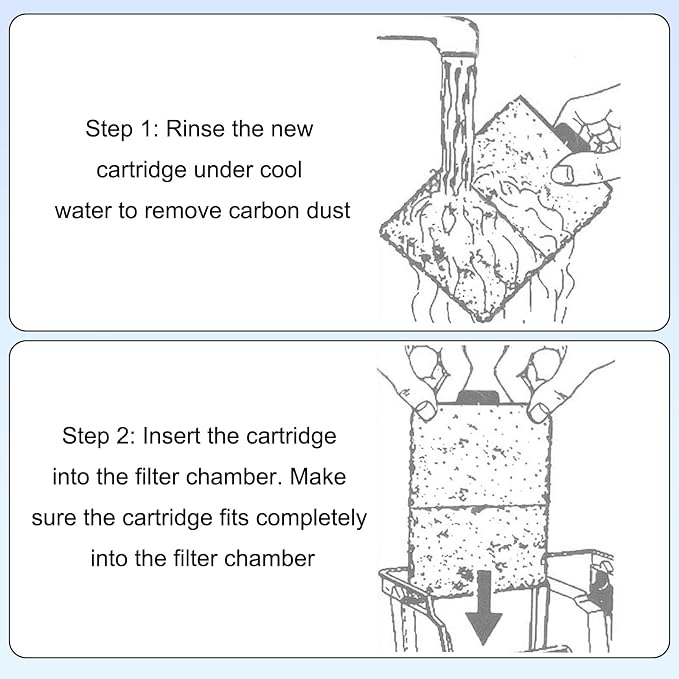 6pcs Carbon Filter Cartridges Compatible - Image 5