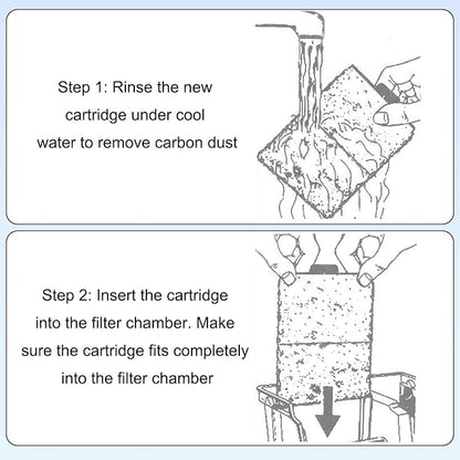 12pcs Filter Cartridges for Top Fin EF-S & BF5 BETTAFLO, 3.7x2.1in/9.5x5.5cm - Image 5