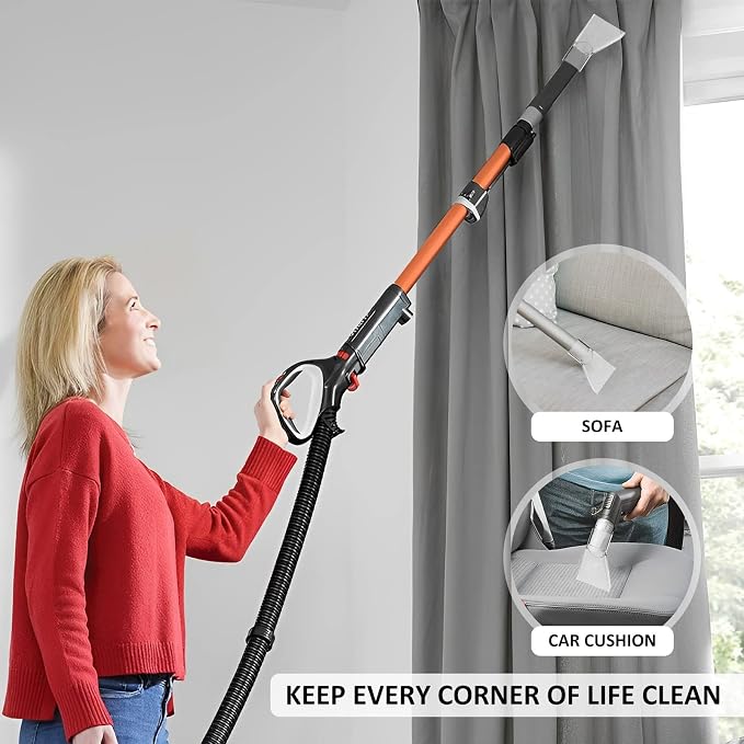 2Pcs Carpet Vac Extractor Attachment Tool, Portable Vacuum Cleaner Brush Head - Image 6