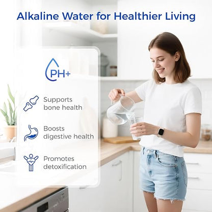 8-Stage Alkaline Gravity Water Filtration System 3.0 Gallon – 304 Stainless - Image 2