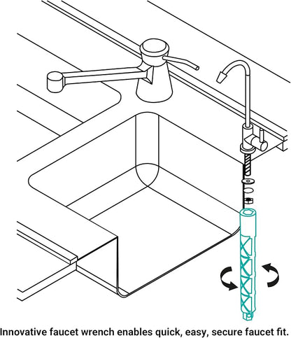 Metpure Non-airgap NSF Certified RO Faucet Reverse Osmosis Drinking Water - Image 9
