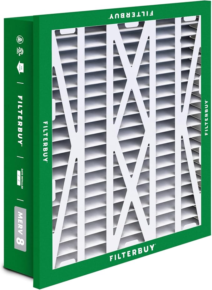 Filterbuy 20x25x5 Air Filter MERV 8 Essential Dust & Allergy Defense, - Image 8