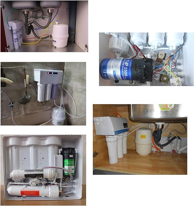 Reducing Straight RO Water Filter Union Connector, NSF Certified Plastic Push - Image 3