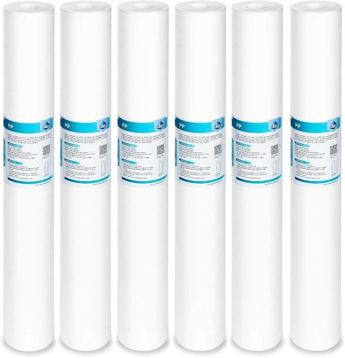 Membrane Solutions 20 Micron Sediment Water Filter Replacement Polypropylene by MembraneSolutions