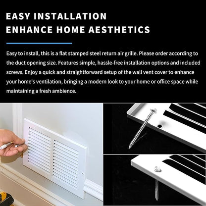 24x24 Vent Cover, Air Return Vent Cover, Flat Vent Cover, Rejillas De Aire - Image 6
