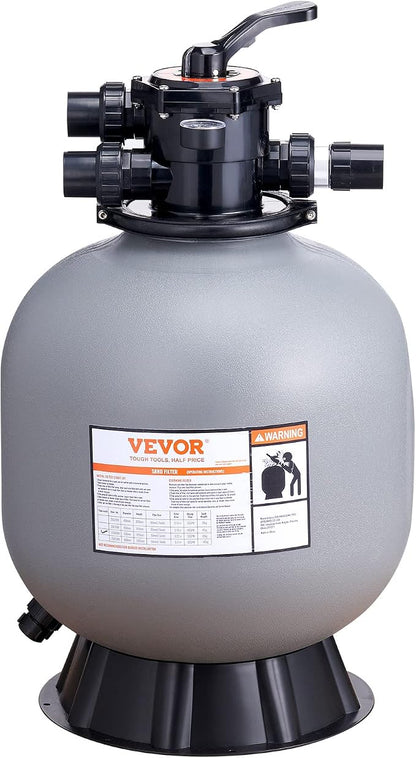 VEVOR 22 Inch Sand Filter, Above Inground Swimming Pool Sand System - Image 9