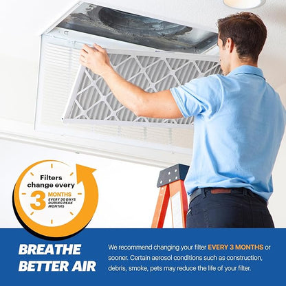 BNX TruFilter 16x20x1 MERV 10 AC Furnace Air Filter - Image 6