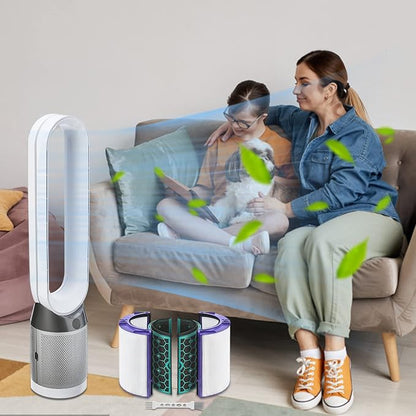 Replacement True Filter for Dyson TP04 TP06 TP07 TP09 TP10 HP04 HP06 HP07 HP09 - Image 7