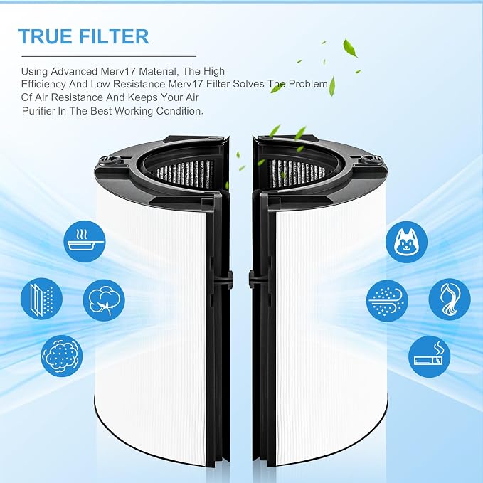 Replacement True Filter for Dyson TP04 TP06 TP07 TP09 TP10 HP04 HP06 HP07 HP09 - Image 4