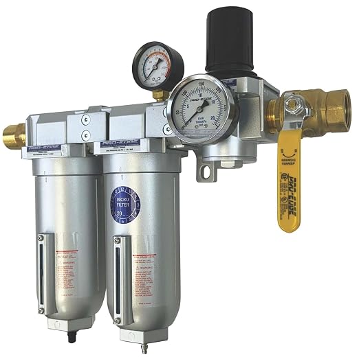 3/4" NPT Industrial Moisture Removing Particulate Filter Water Separator and Oil - Image 2