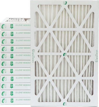 Glasfloss ZL 16x24x2 MERV 13 2" Inch Air Filters by Glasfloss