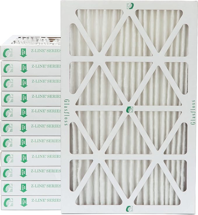 Glasfloss ZL 12x20x2 MERV 13 2" Inch Air Filters by Glasfloss
