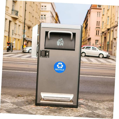 8pcs Garbage Can Stickers Waste Sorting Decals Recycling Bin Sticker Kitchen - Image 5