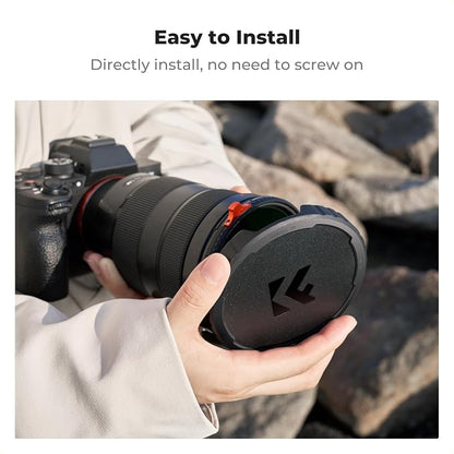 K&F CONCEPT 82mm Variable ND Lens Filter Cap TPU Material Filter Cap Only - Image 5