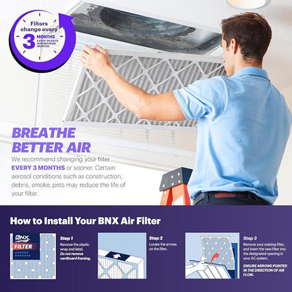 BNX TruFilter 16x20x4 MERV 8 Air Filter - Image 7