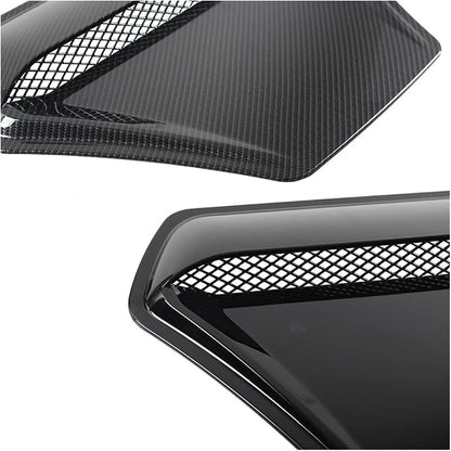 Car Hood Engine Air Outlet Vent Cover Trim Air Flow Intake Cover Trim Compatible - Image 5