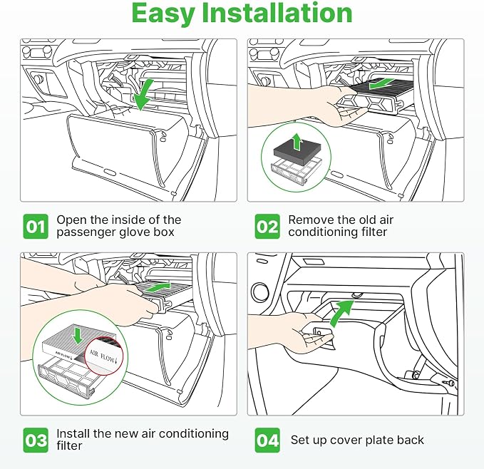 Engine+Cabin Air Filters Set Fit - Image 7