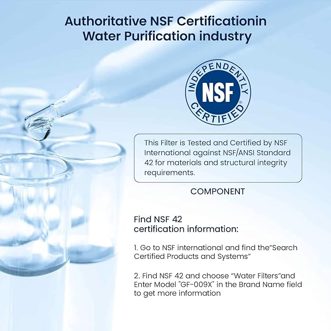 GLACIER FRESH Replacement for RPWFE, RPWF Refrigerator Water Filter, Compatible - Image 8