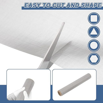 uxcell 300 Mesh 79" x 10" Woven Wire Mesh, 316 Stainless Steel Air Vent Filter - Image 4