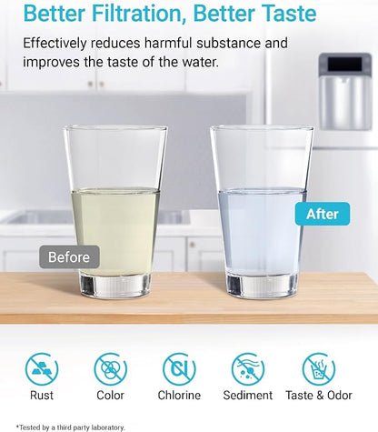 AQUACREST GXRTQR Inline Water Filter, NSF Certified, Compatible - Image 3