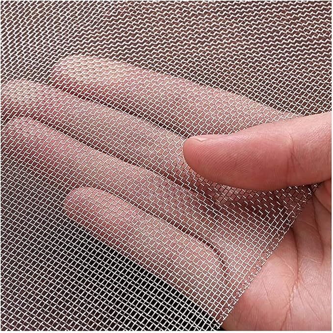 Stainless Steel Woven Wire Mesh Metal Woven Mesh, 20 Mesh Stainless Steel Air by IBOWZ