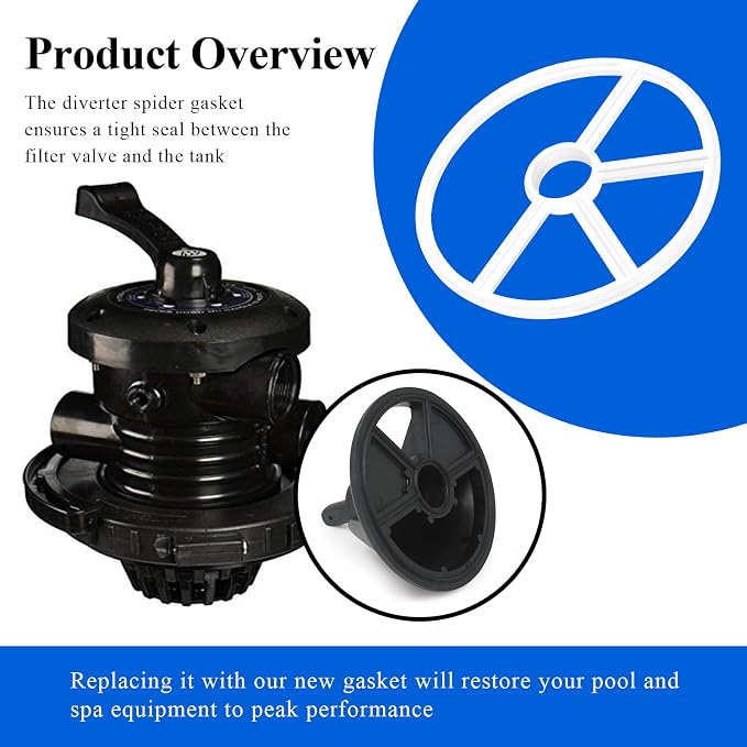 1 Pc Diverter Spider Gasket Compatible - Image 4