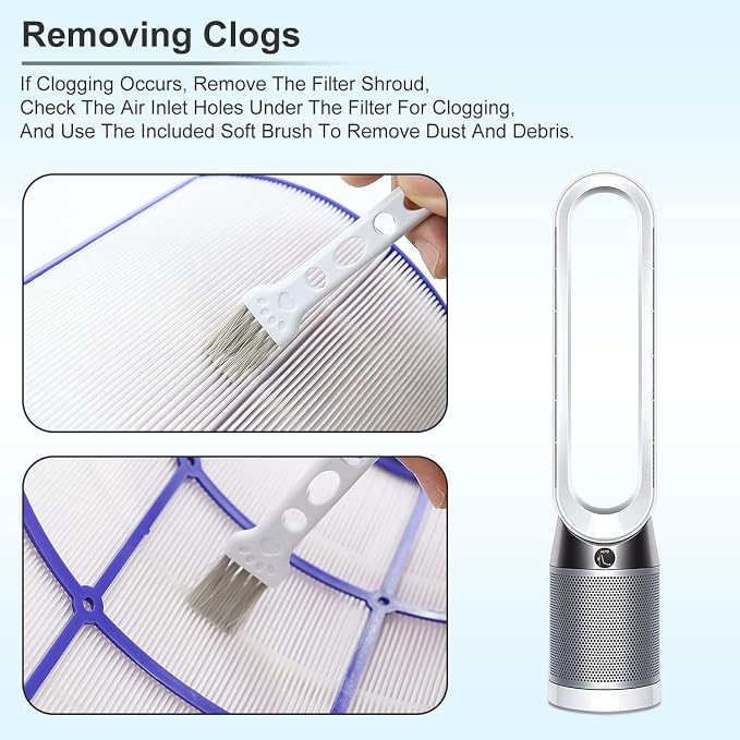 Replacement True Filter for Dyson TP04 TP06 TP07 TP09 TP10 HP04 HP06 HP07 HP09 - Image 6