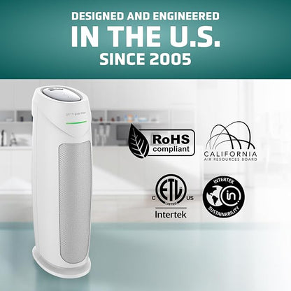 GermGuardian Air Purifier for Home, for Wildfire Smoke, Mold Spores, Large - Image 4