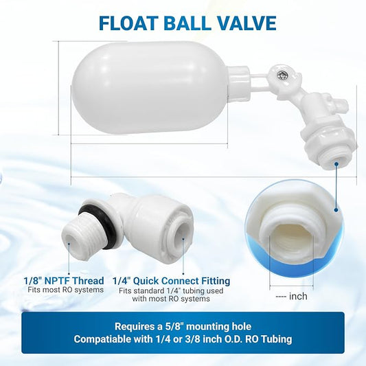 2 pcs Max Water Filter Float Ball Valve - Image 2