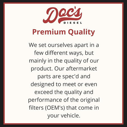DOC'S DIESEL 6.6L Duramax Air Filter 2017-2019 | Replaces A3231C | 3 Pack | OEM - Image 6