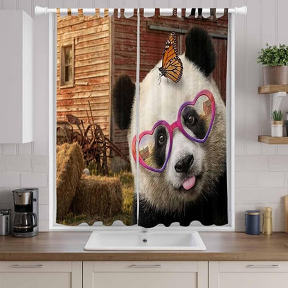 Farm Panda Living Room Curtains 96 Inch Length, Window Curtains Tab Top - Image 9
