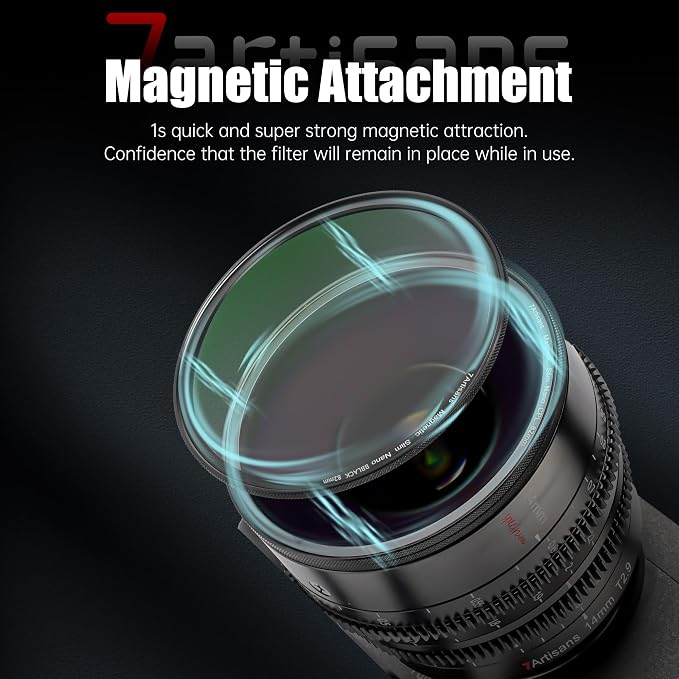 7artisans Nano Magnetic Filter UV Filter ND Light Reduction Filter/CPL - Image 3