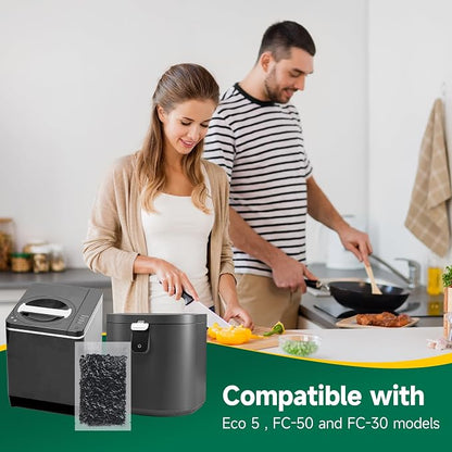4 Packs 210g Odor Absorbing Activated Carbon Filter Refills - Image 6