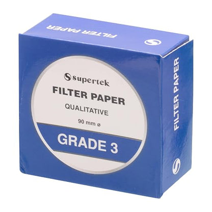 Filter Paper, Qualitative, Grade 3, 90 mm Pack of 100 Sheets - Image 5