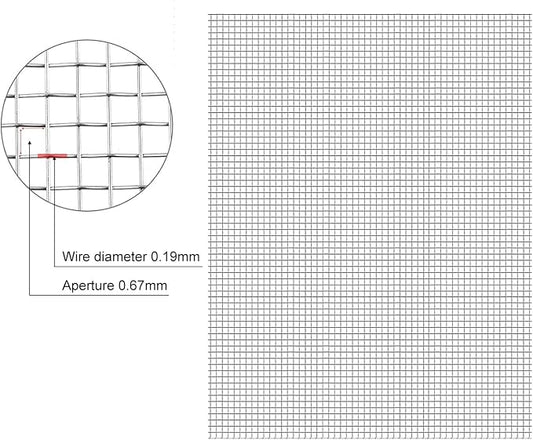 Stainless Steel Woven Wire Mesh Stainless Steel Wire Mesh 30 Mesh/150 Mesh - Image 2