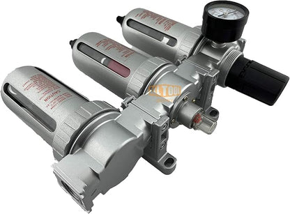 1/2" NPT MID FLOW Filter Regulator Coalescing Desiccant Dryer System - Image 7