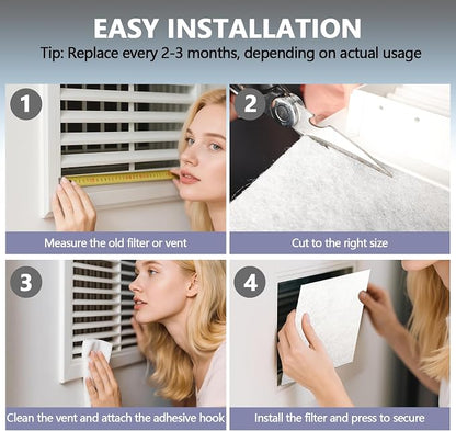 20" x 100" Air Vent Filters, - Image 4
