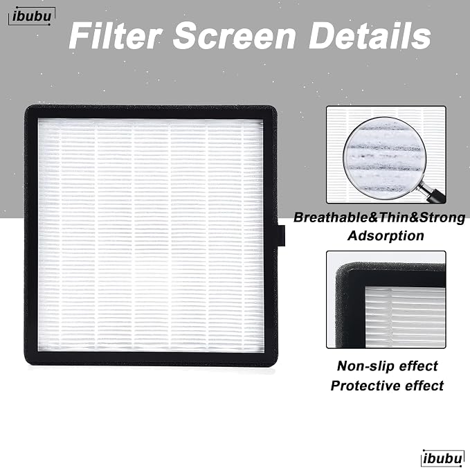 Nail Dust Collector Replacement Filters, 1 Pack Nail Tech Dust Collector Filter - Image 5