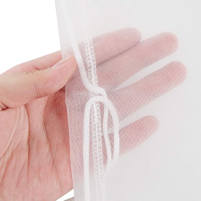 ALEGI Aquarium Filter Media Bag Extra Fine, Reusable 180 Micron Drawstring Mesh - Image 2